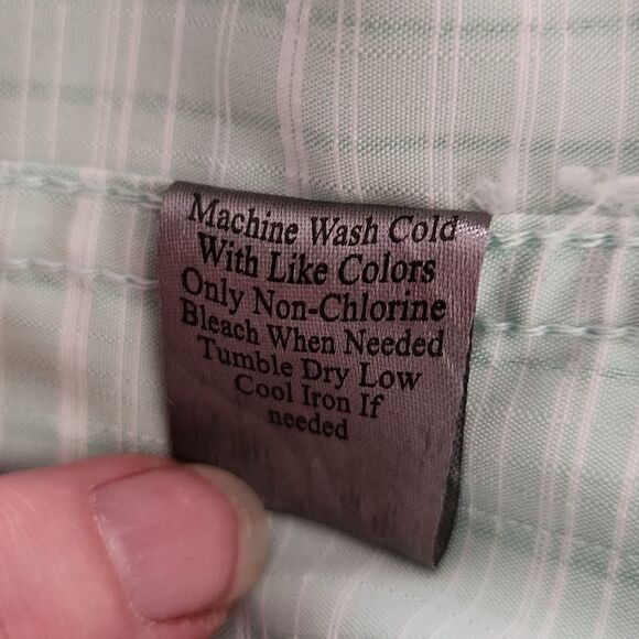 B line Sport lightweight light green men's XXL short sleeve shirt - Picture 9 of 9